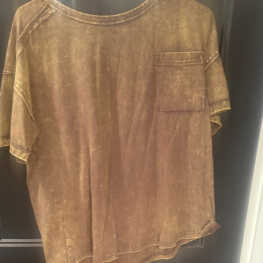 ZENANA Distressed T-Shirt
